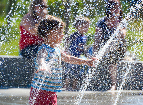 Wasserspielplatz